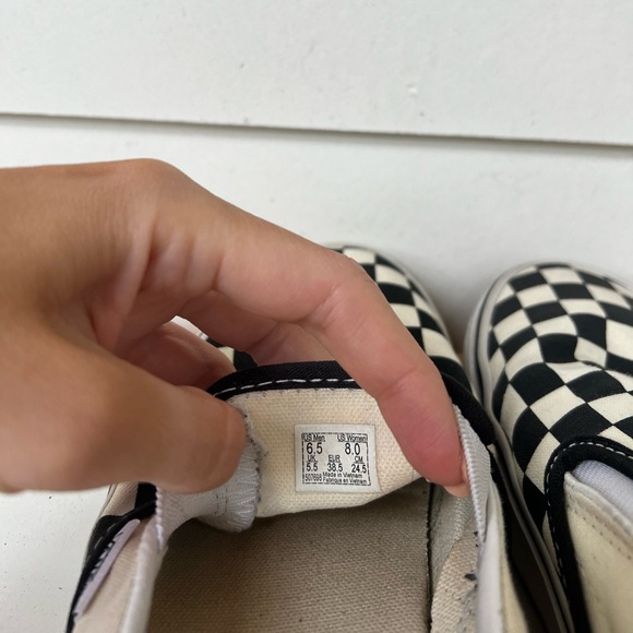 Vans Checkered Slip Ons - Picture 7 of 7